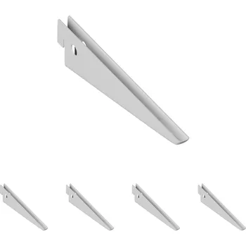 Dílenský regál Walteco U-nosník 170mm, bílý Množství: 5 ks