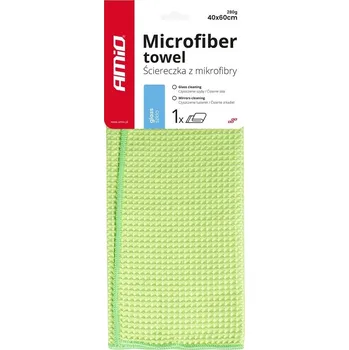 Amio Mikrovláknová utěrka 60x40 cm | 280 g/m², na sklo