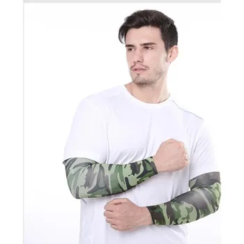 Chránič rukou Cyklistické rukávy s rychleschnoucí technologií - Zelená Camo