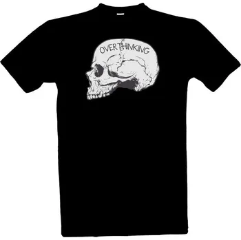 Tričko s potiskem Overthinking pánské