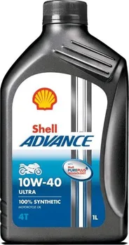 Motorový olej Shell Advance Ultra 4T 10W-40 1 l