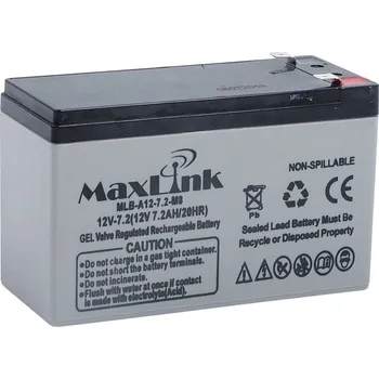 Záložní baterie MaxLink 12V/7,2Ah