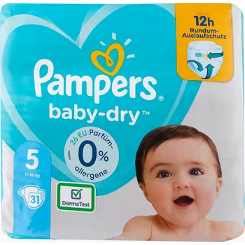 Plena Pampers Baby Dry 5 11-16kg 31 ks