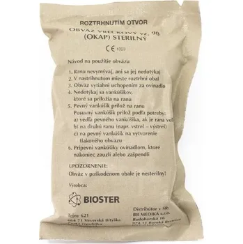 Zdravotnický materiál Armda Slovensk Obvaz tlakový vz.90 (OKAP) vodotěsný