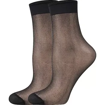 Dámské punčochy NYLON SOCKS 20 DEN punčochové ponožky Lady B - 12 párů