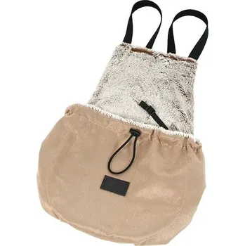 Obleček pro psa Klokanka O´LALA PETS Platinum zimní hnědá 42x40cm