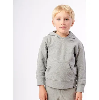 Chlapecká mikina Kappa LOGO NATHAN mikina Jr šedá 6Y