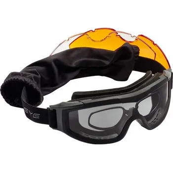 Sluneční brýle SWISS EYE Brýle taktické uzavřené F-Tac včetně výměných skel a RX clipu ČERNÉ