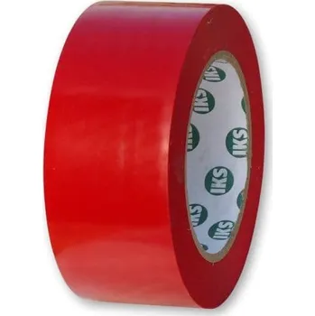 Výstražná páska Červená PVC PÁSKA PROFI podlahová označovací 50 mm × 33 m extrem