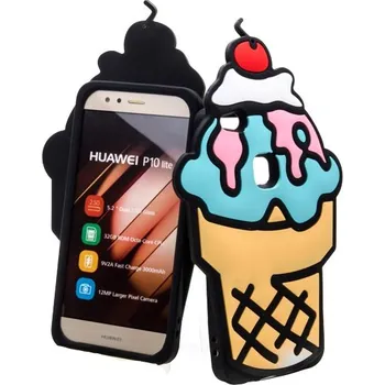 Pouzdro na mobilní telefon Pouzdro 3DFun Huawei P10 Lite ICE Oranžové