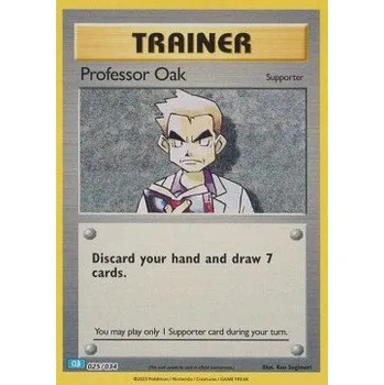 Sběratelská karetní hra Pokémon CLB 025/034 Professor Oak - Trading Card Game Classic
