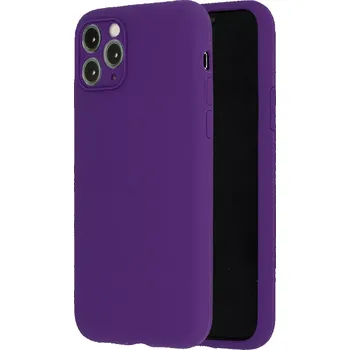 Pouzdro na mobilní telefon Pouzdro Vennus Silicone Lite iPhone 13 Pro - Tmavě fialové