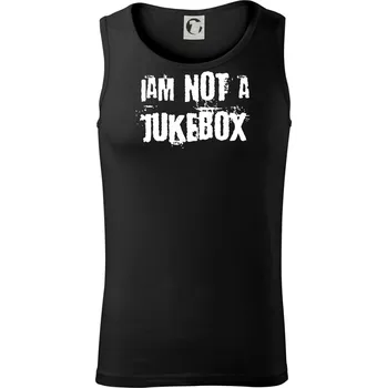 Pánské termoprádlo Iam not a jukebox - na prsou - Tílko pánské Core - M ( Černá )