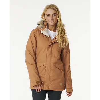 Pánská bunda Bunda Rip Curl RIDER PARKER JACKET 10K/10K Light Brown velikost L