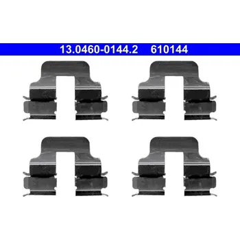 Brzdový systém Sada příslušenství, obložení kotoučové brzdy ATE 13.0460-0144.2