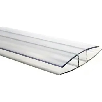 Stavební profil Covernit Spojovací profil PC-H čirý 6000 x 4 mm 4 mm