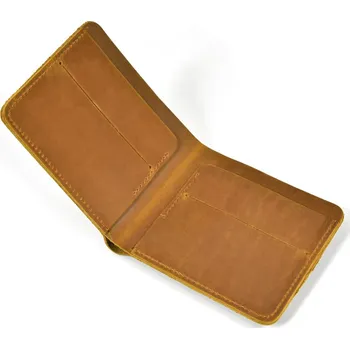 Pánská peněženka z pravé kůže NW518 Barva (Varianta): 0016 světle hnědá