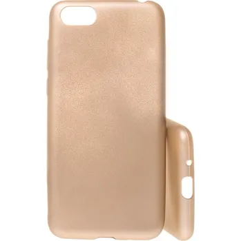 Pouzdro na mobilní telefon Pouzdro Jelly Case Flash Mat Huawei Y5 2018 Zlaté