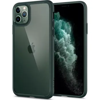 Pouzdro na mobilní telefon Pouzdro Spigen Ultra Hybrid na Apple iPhone 11 Pro - Midnight Green
