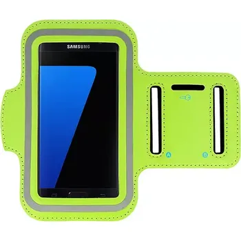 Pouzdro na mobilní telefon Sportovní pouzdro Toptel Armband SLIM Case XL - Limetkové