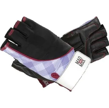 Fitness rukavice MadMax Rukavice Nine Eleven Pepito S - šedá