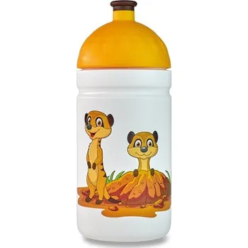 Láhev R&B Zdravá lahev 0,5l - Surikaty + náhradní zátka