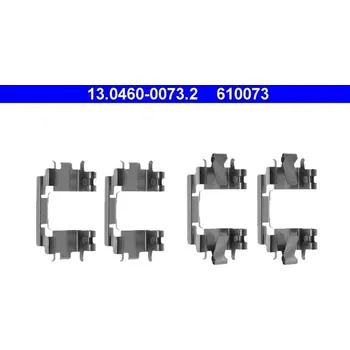 Přislušenství brzdového systému Sada příslušenství, obložení kotoučové brzdy ATE 13.0460-0073.2