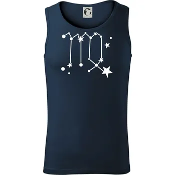 Souhvězdí - Virgo - Panna - Tílko pánské Core - M ( Námořní modrá (velmi tmavá - téměř černá) )