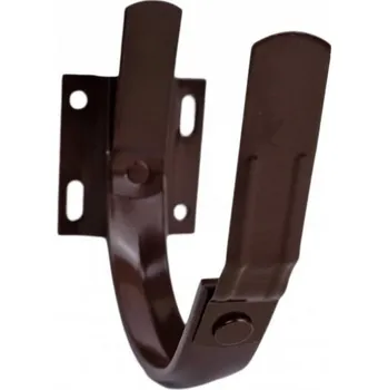 okap Covernit Lakovaný žlabový hák čelní 333 mm RAL 8017 hnědá