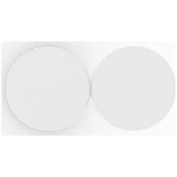 Wever & Ducré Nástěnné designové hliníkové svítidlo Dot 2.0 Barva: Bílá, Teplota chromatičnosti: 3000 Kelvinů 330164W5 Nástěnné designové hliníkové svítidlo Dot 2.0