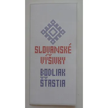 Doplněk ke knize Vyšívaná záložka Bodlák Štěstí