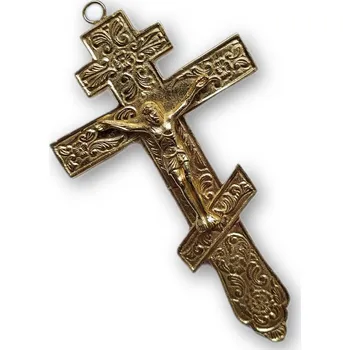 Obraz RUSKÝ KŘÍŽ NA ŽEHNÁNÍ - Zlatá