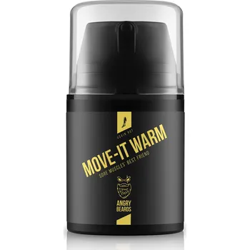 Tělový balzám Angry Beards Sportovní hřejivý gel Usain Hot