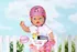 Doplněk pro panenku Zapf Creation Baby Born helma na kolo 836835 růžová