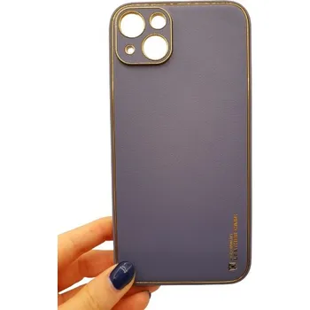 Pouzdro na mobilní telefon Forcell Leather case iPhone 14 Plus Modré