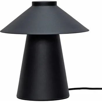 Lampička Černá kovová stolní lampa Hübsch Chipper