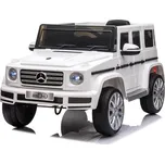 Mamido Dětské elektrické autíčko Mercedes G500 bílé