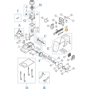 Stavebniny Nice CA1357.5320 svorkovnice s kabeláží enkodéru
