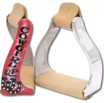 Westernové růžové třmeny COWGIRL