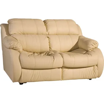 Pohovka Dvoumístná pohovka ROOSEVELT kůže Potah: kůže Madras white