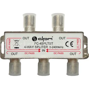 rozbočovač 4xF nap. FC4SPLTST DPM