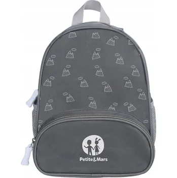 Dětský batoh Petite&Mars batůžek pro děti do školky Backie Grey Hills