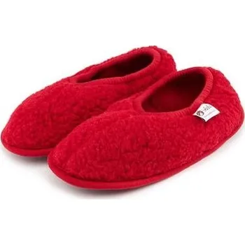 Dámská obuv Vlnka Vlněné baleríny červená velikost obuv dospělí 41-42