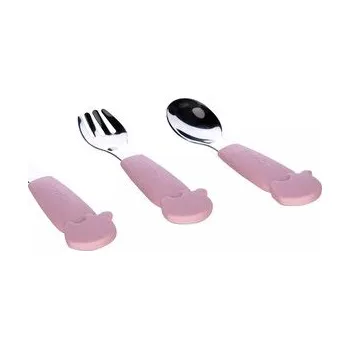 Příbor FreeON Sada příborů z nerezové oceli, růžová
