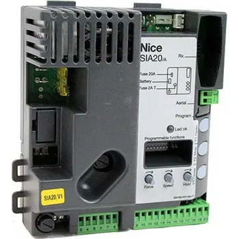 Pohon brány NICE SIA20 - řídicí jednotka pro závory NICE Signo SIGNO4, SIGNO4I, SIGNO6, SIGNO6I