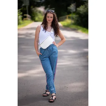 Dámské džíny Cimini 6238 jeans kalhoty barva: modrá, velikost: S