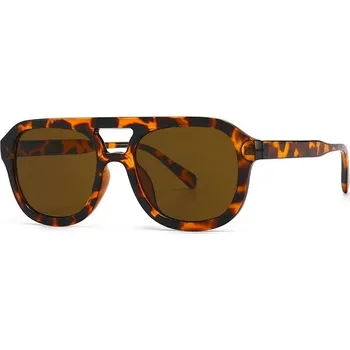 Dámské sluneční brýle vintage design - Leopard