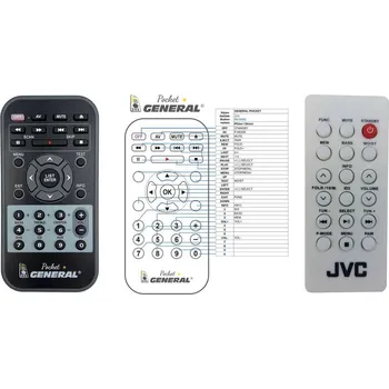 Dálkový ovladač General JVC RD-E661 - náhradní dálkový ovladač