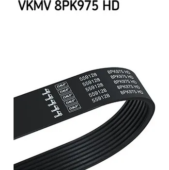 ozubený klínový řemen, , SKF, VKMV 8PK975 HD