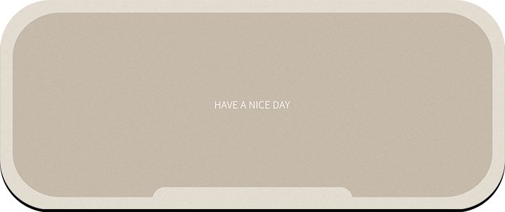 Bezdoteku Křemelinová předložka do koupelny HAND béžová 120x50